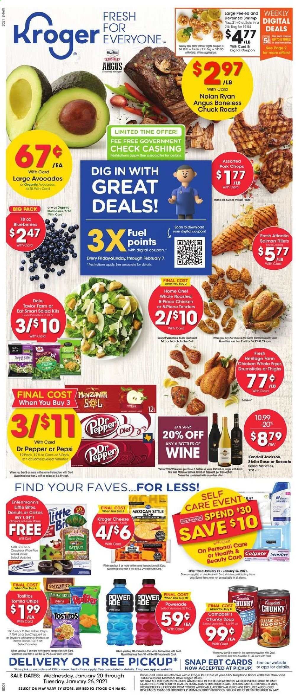 Kroger Weekly Ad Flyer January 20 to January 26