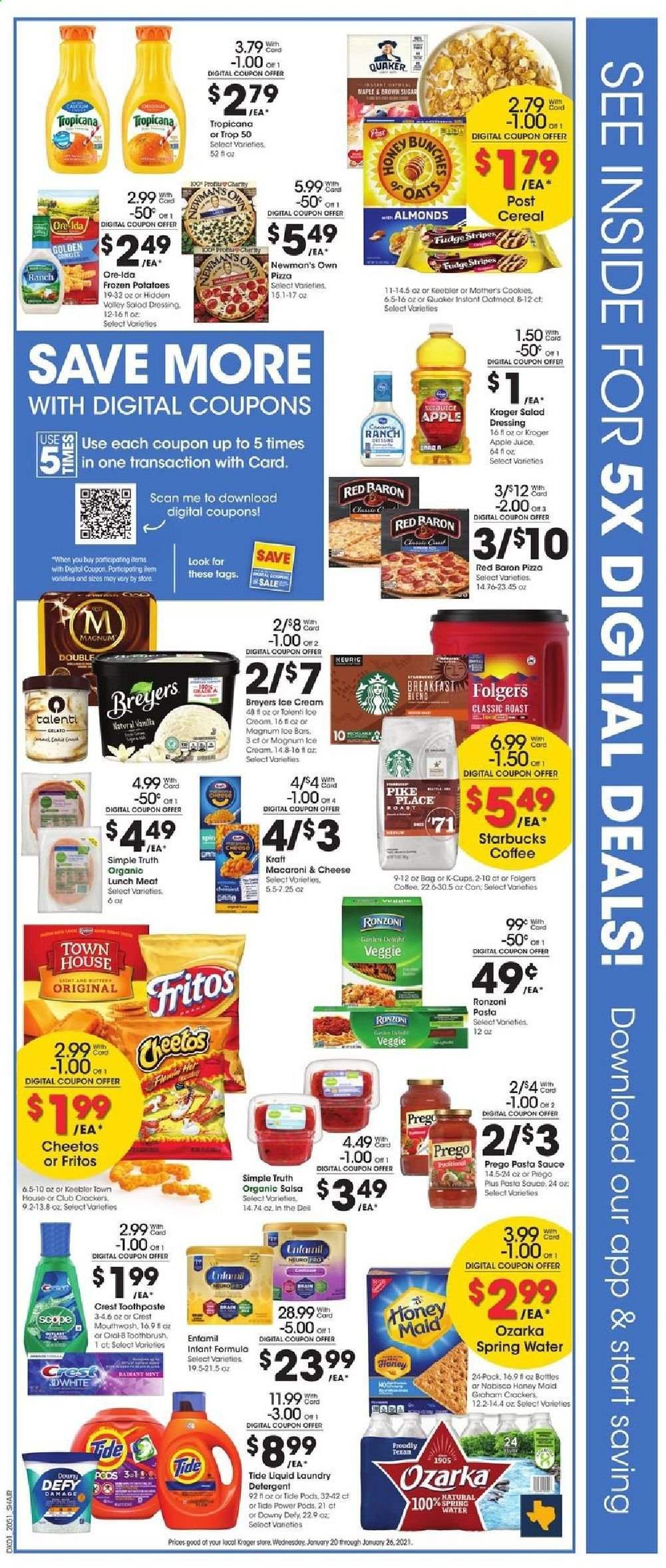 Kroger Weekly Ad Flyer January 20 to January 26
