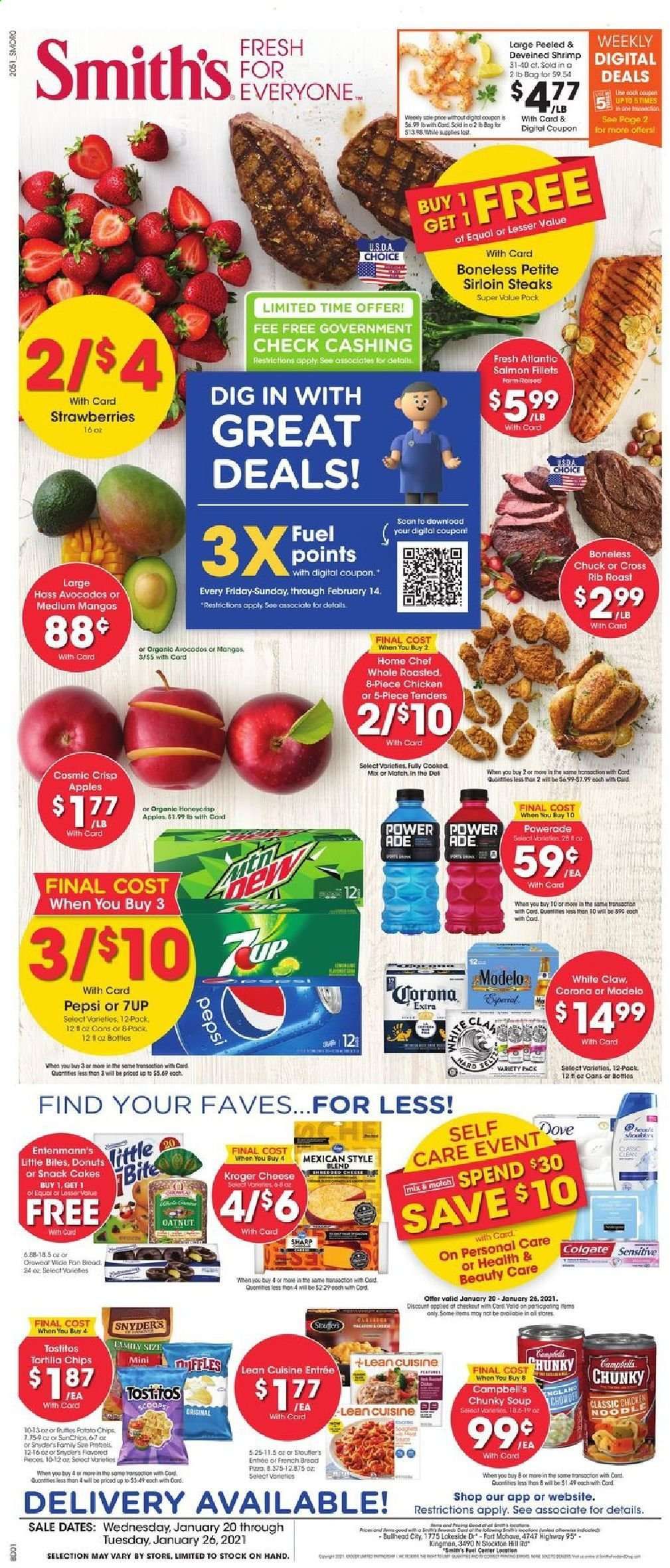 Smith's (AZ, ID, MT, NM, NV, UT, WY) Weekly Ad Flyer January 20 to January 26