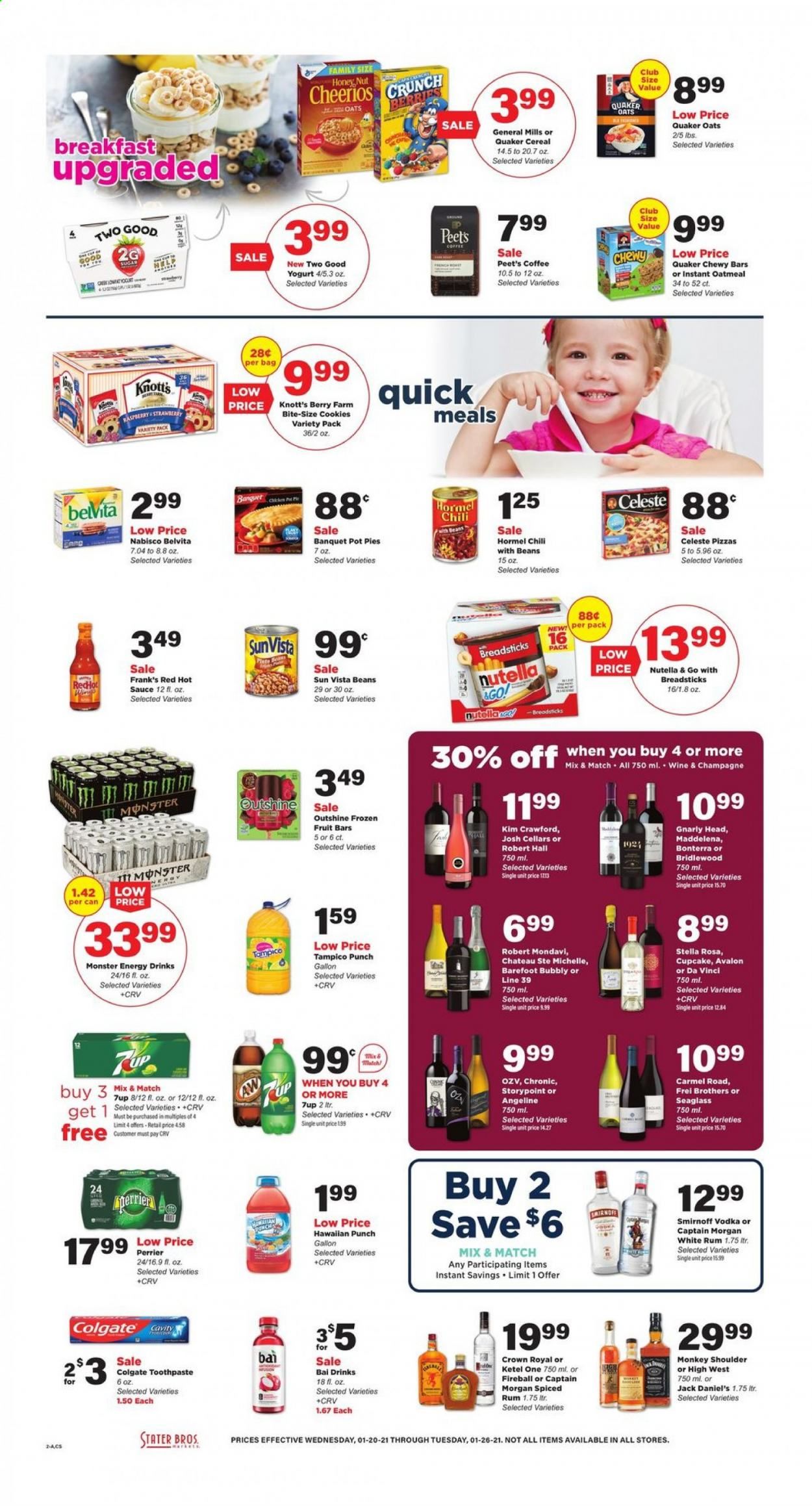 Stater Bros. Weekly Ad Flyer January 20 to January 26