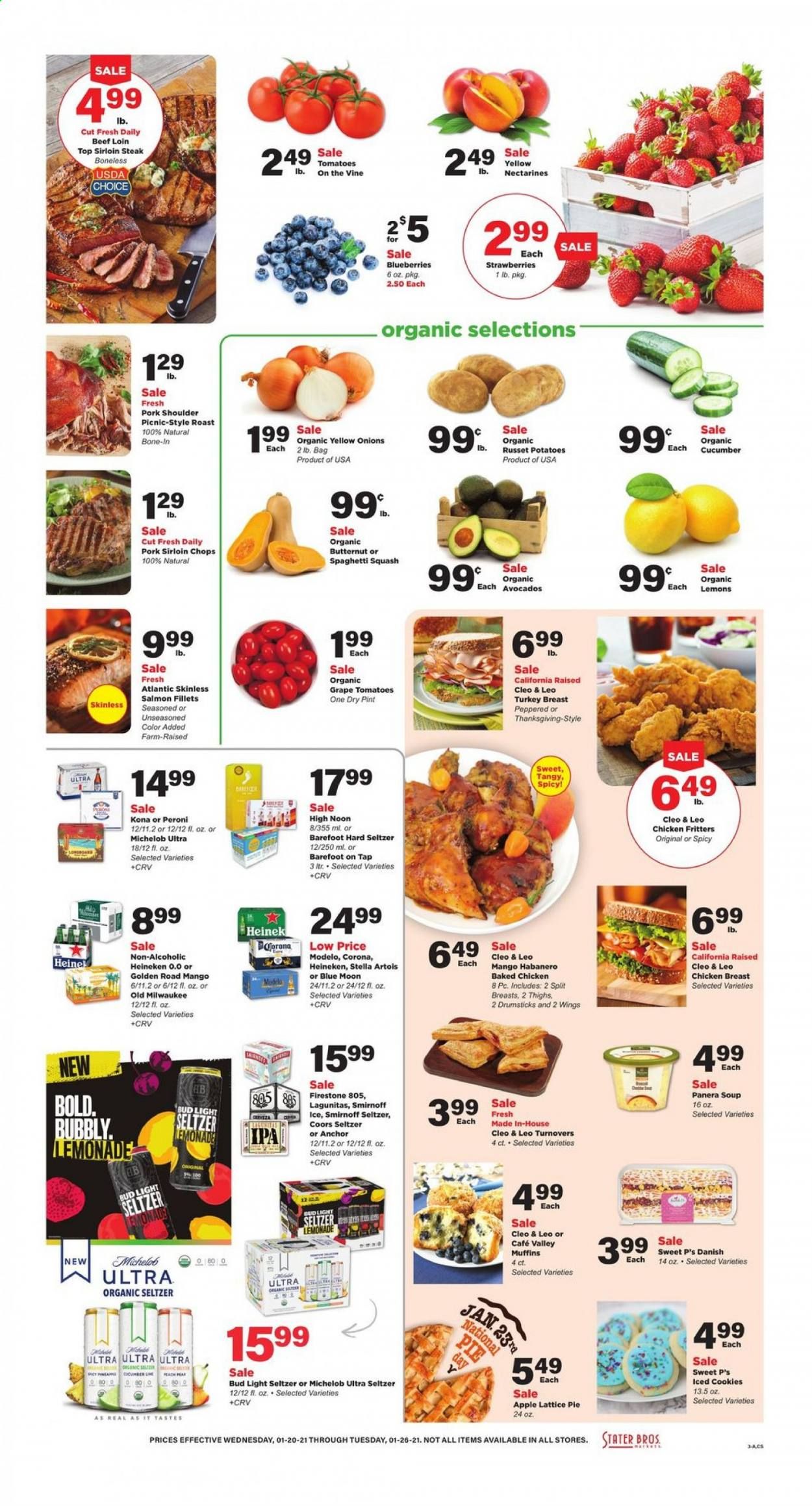 Stater Bros. Weekly Ad Flyer January 20 to January 26