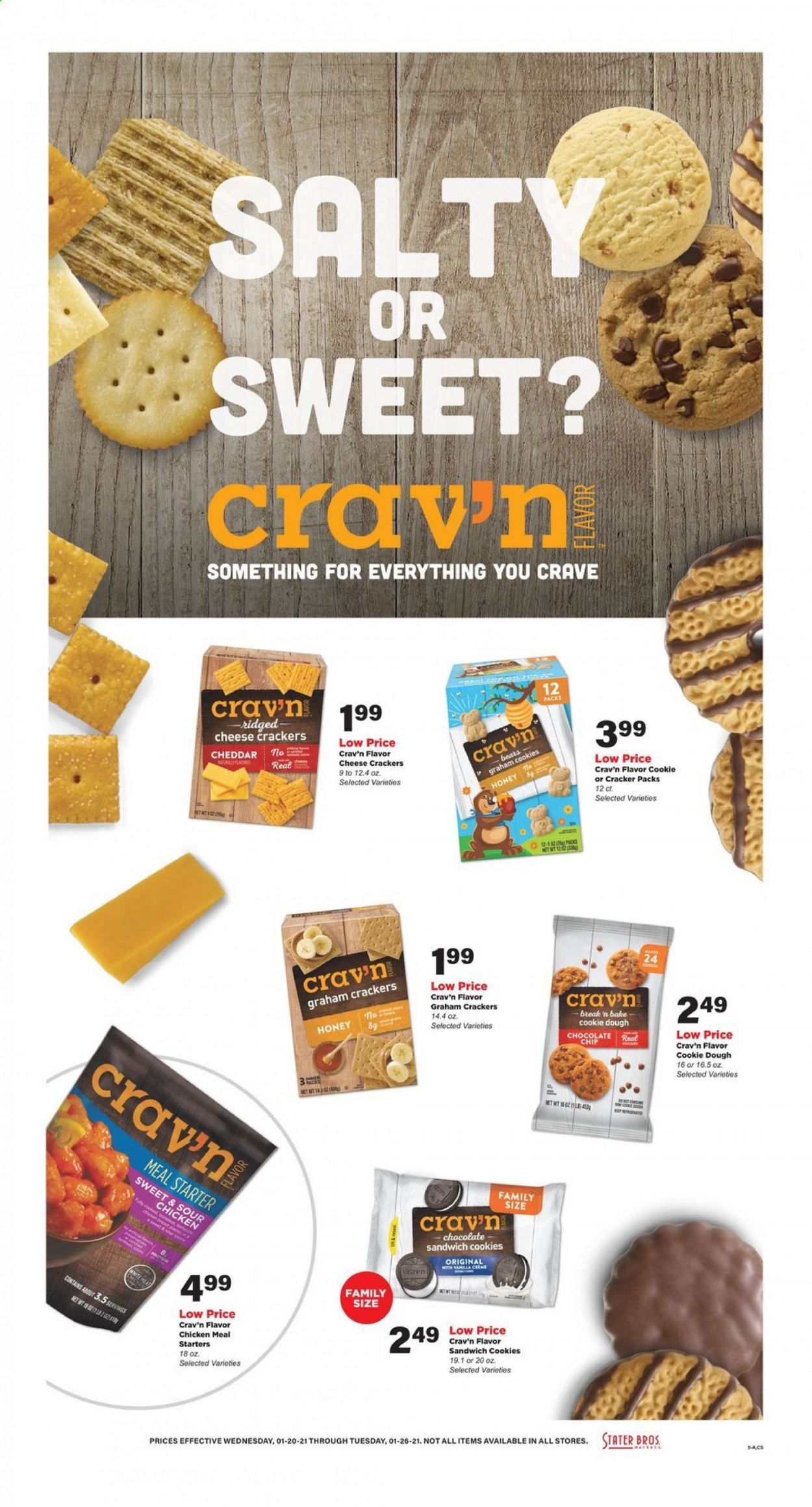 Stater Bros. Weekly Ad Flyer January 20 to January 26