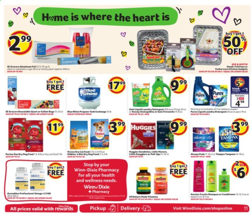 Winn Dixie (AL, FL, GA, LA, MS) Weekly Ad Flyer January 20 to January 26