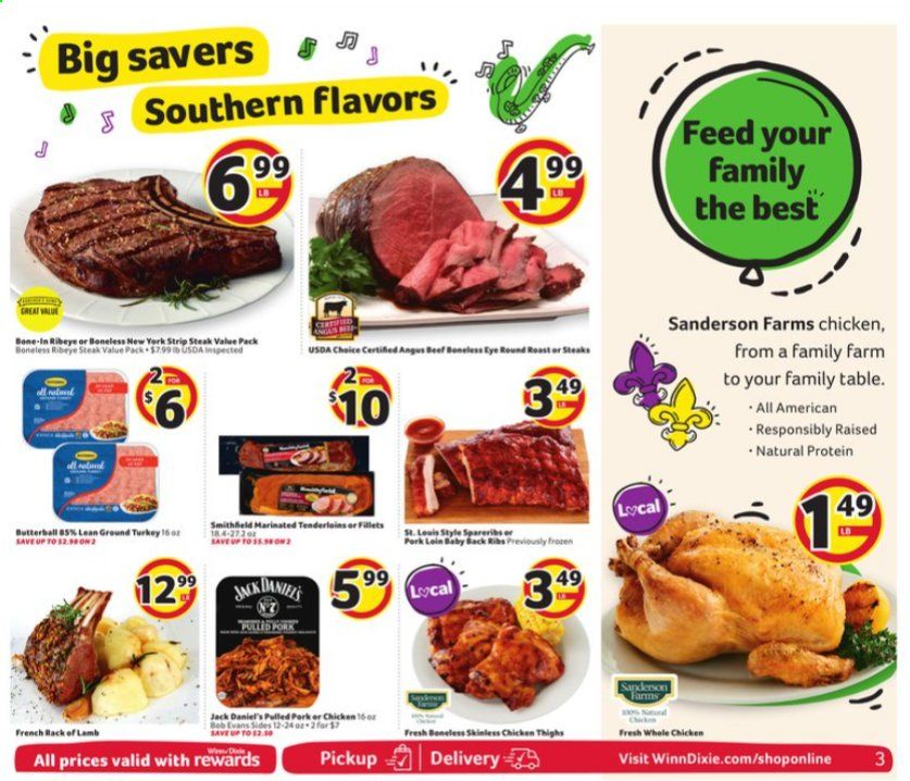 Winn Dixie (AL, FL, GA, LA, MS) Weekly Ad Flyer January 20 to January 26