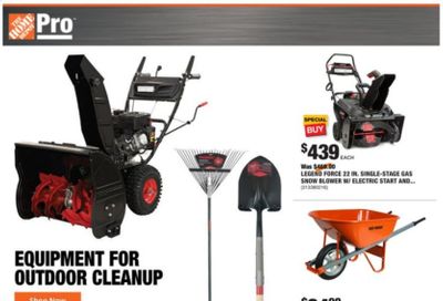 The Home Depot Weekly Ad Flyer January 18 to January 25