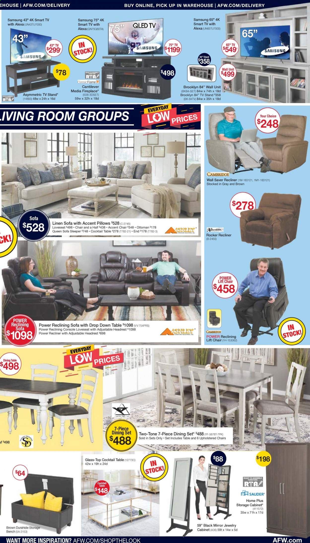 American Furniture Warehouse Weekly Ad Flyer January 17 to January 23
