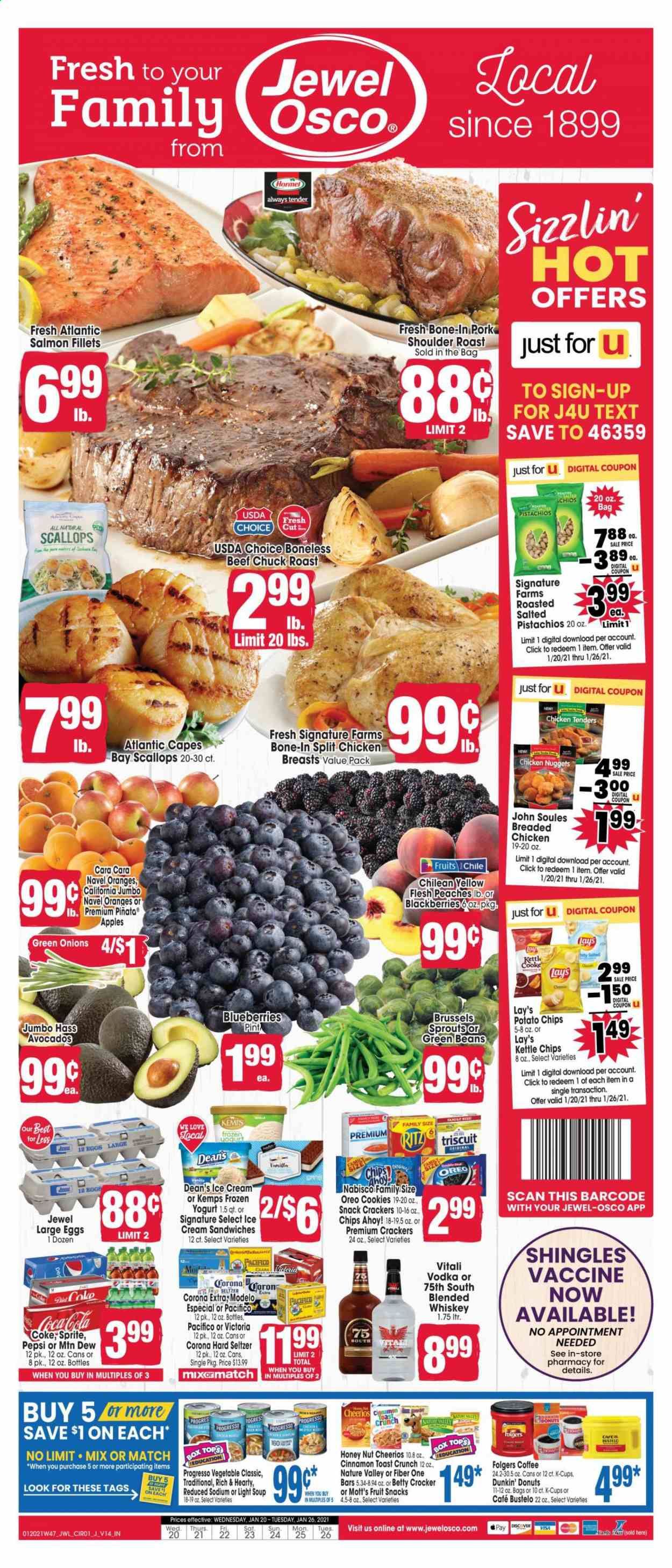 Jewel Osco (IN) Weekly Ad Flyer January 20 to January 26