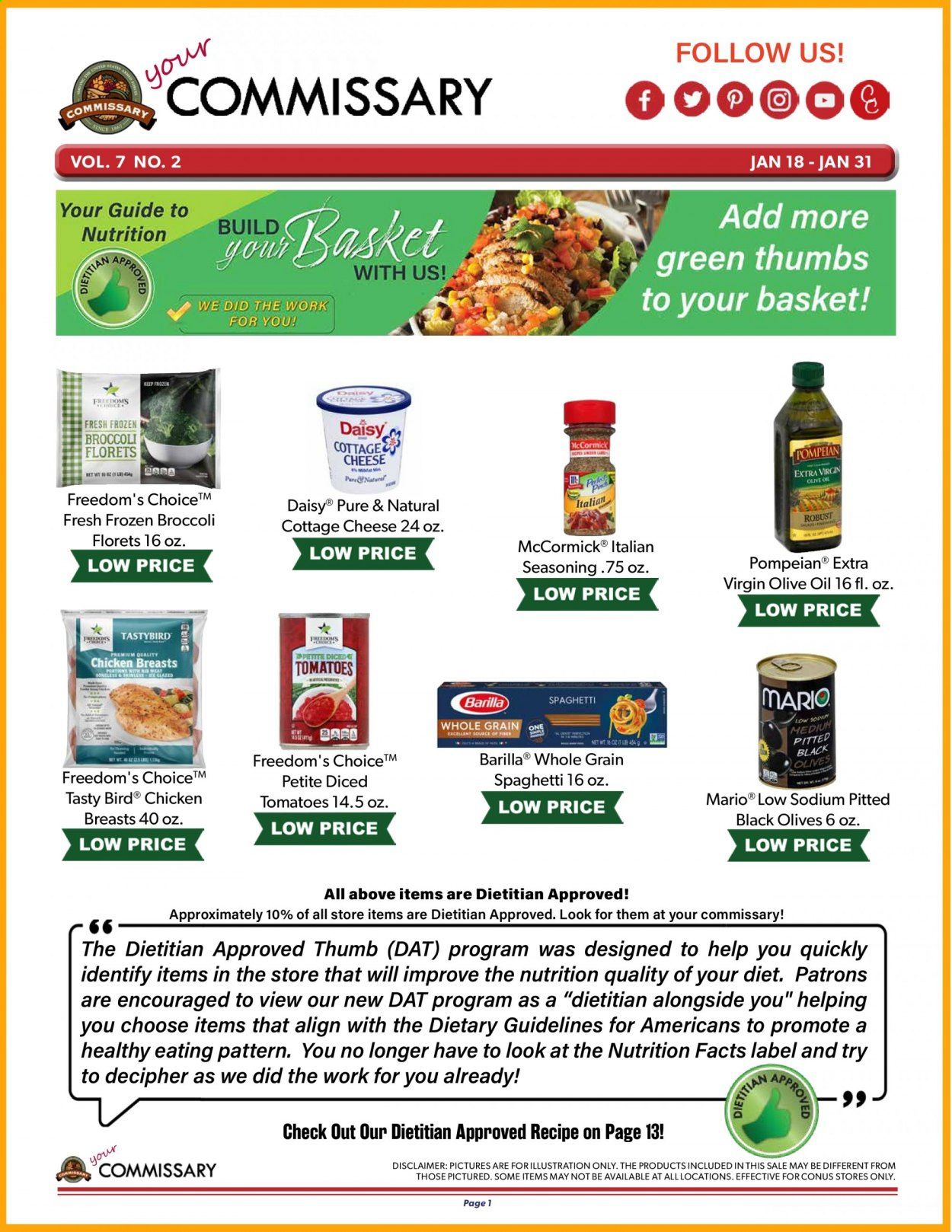 Commissary Weekly Ad Flyer January 18 to January 31