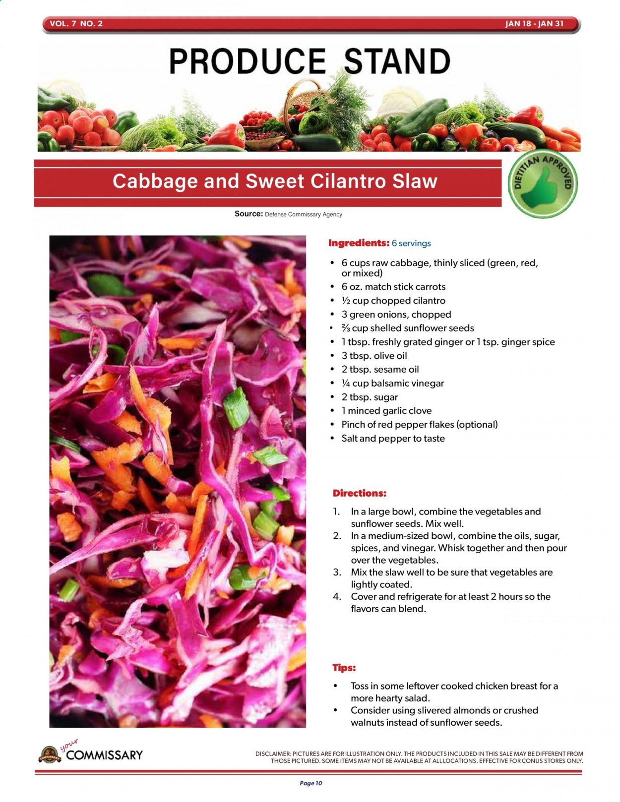Commissary Weekly Ad Flyer January 18 to January 31