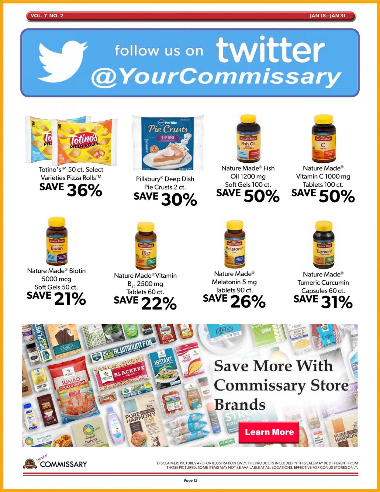 Commissary Weekly Ad Flyer January 18 to January 31