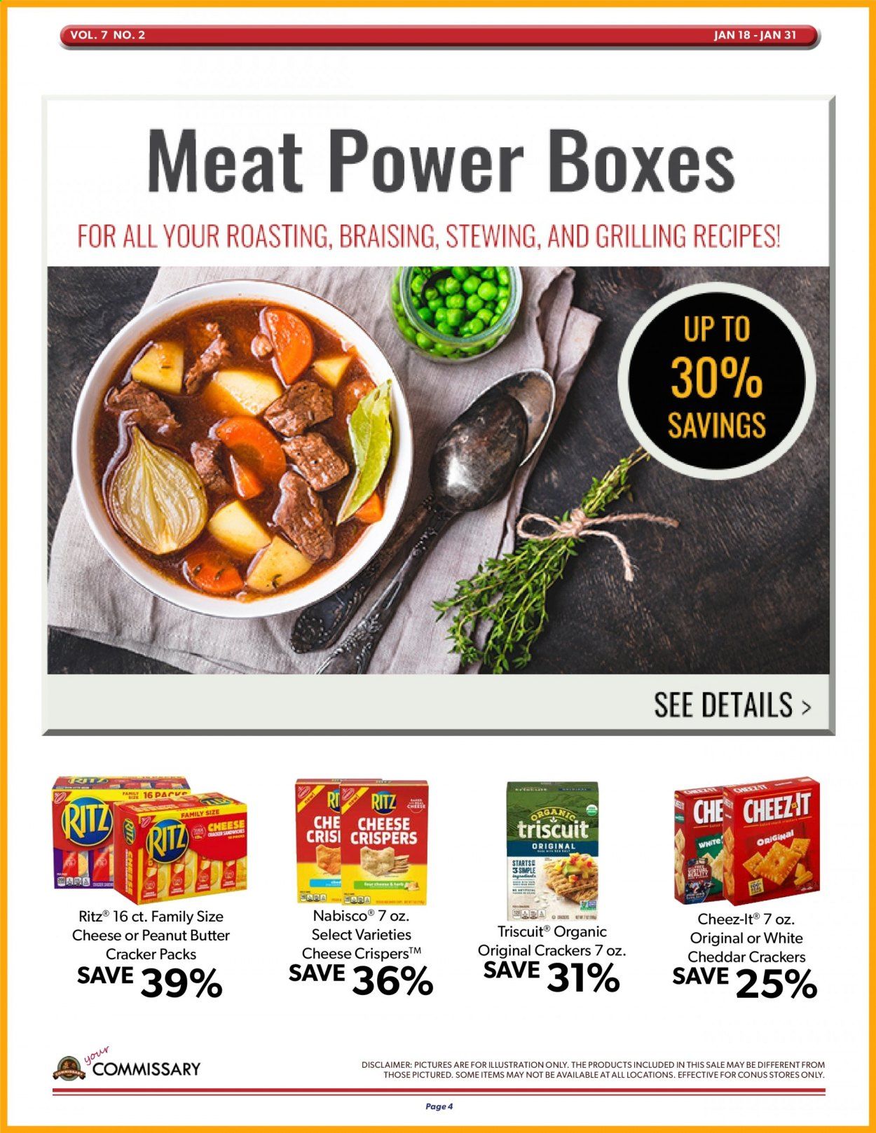 Commissary Weekly Ad Flyer January 18 to January 31