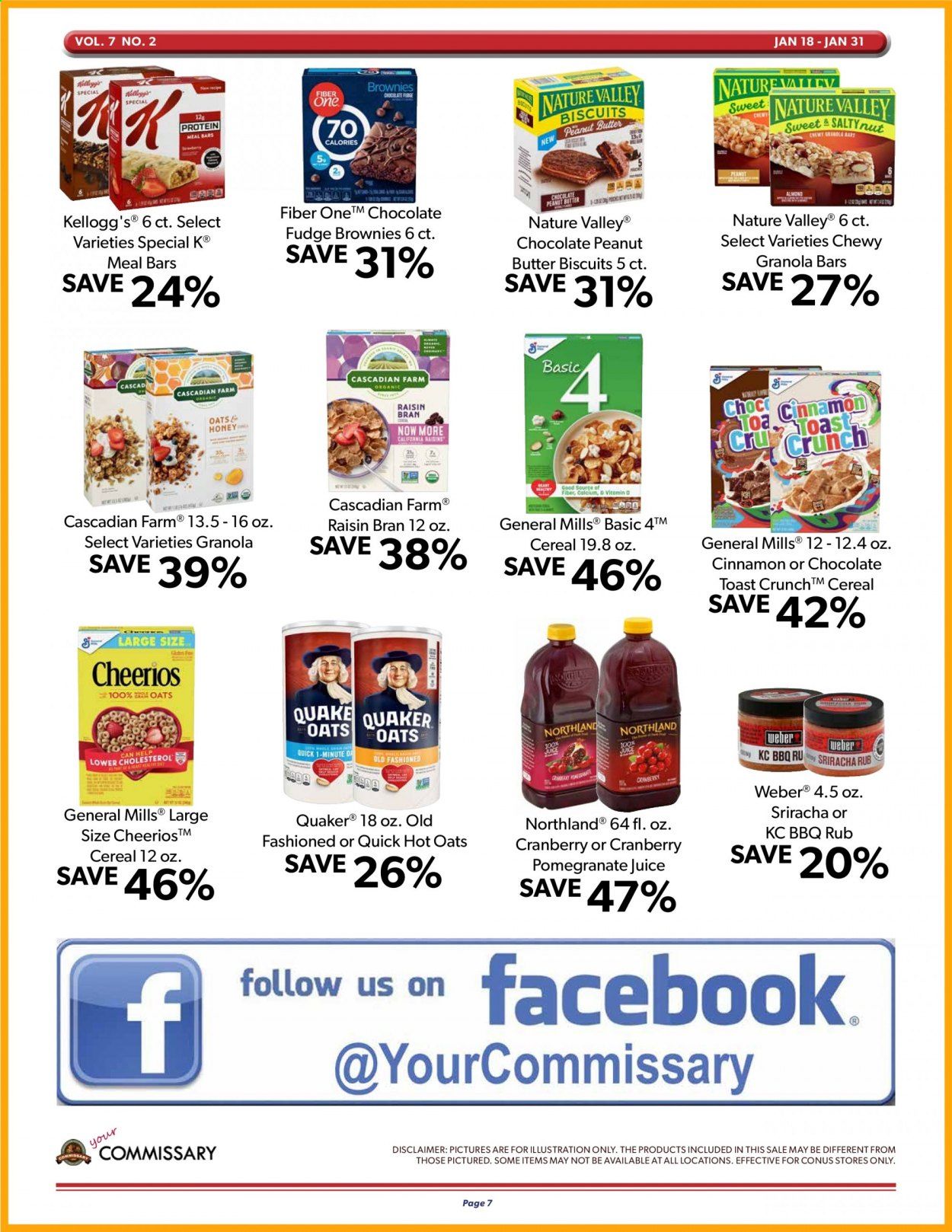 Commissary Weekly Ad Flyer January 18 to January 31