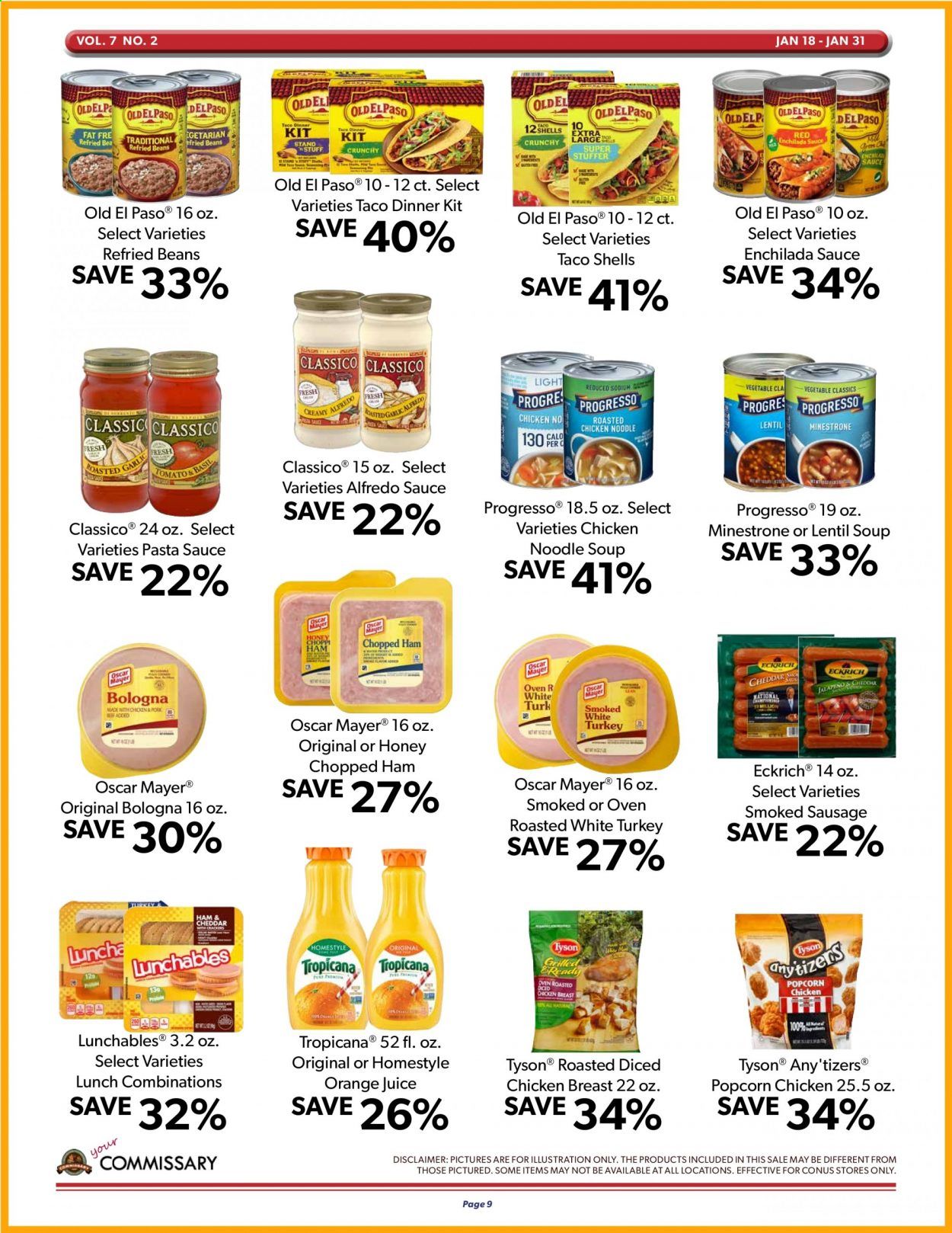 Commissary Weekly Ad Flyer January 18 to January 31