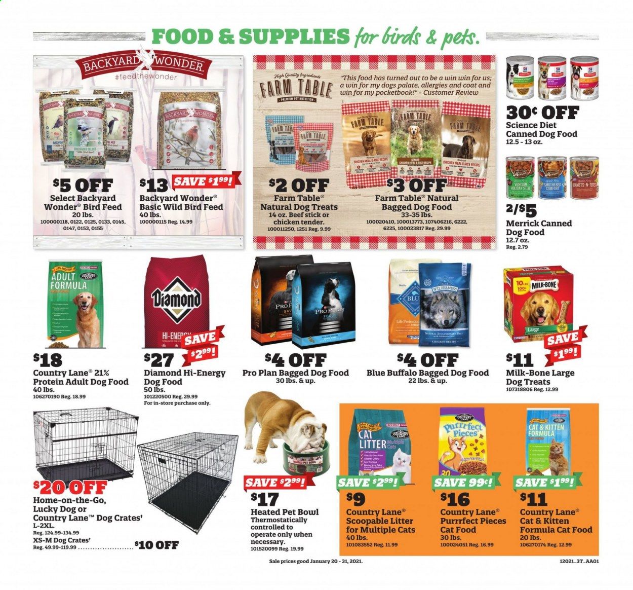 Orscheln Farm and Home Weekly Ad Flyer January 20 to January 31