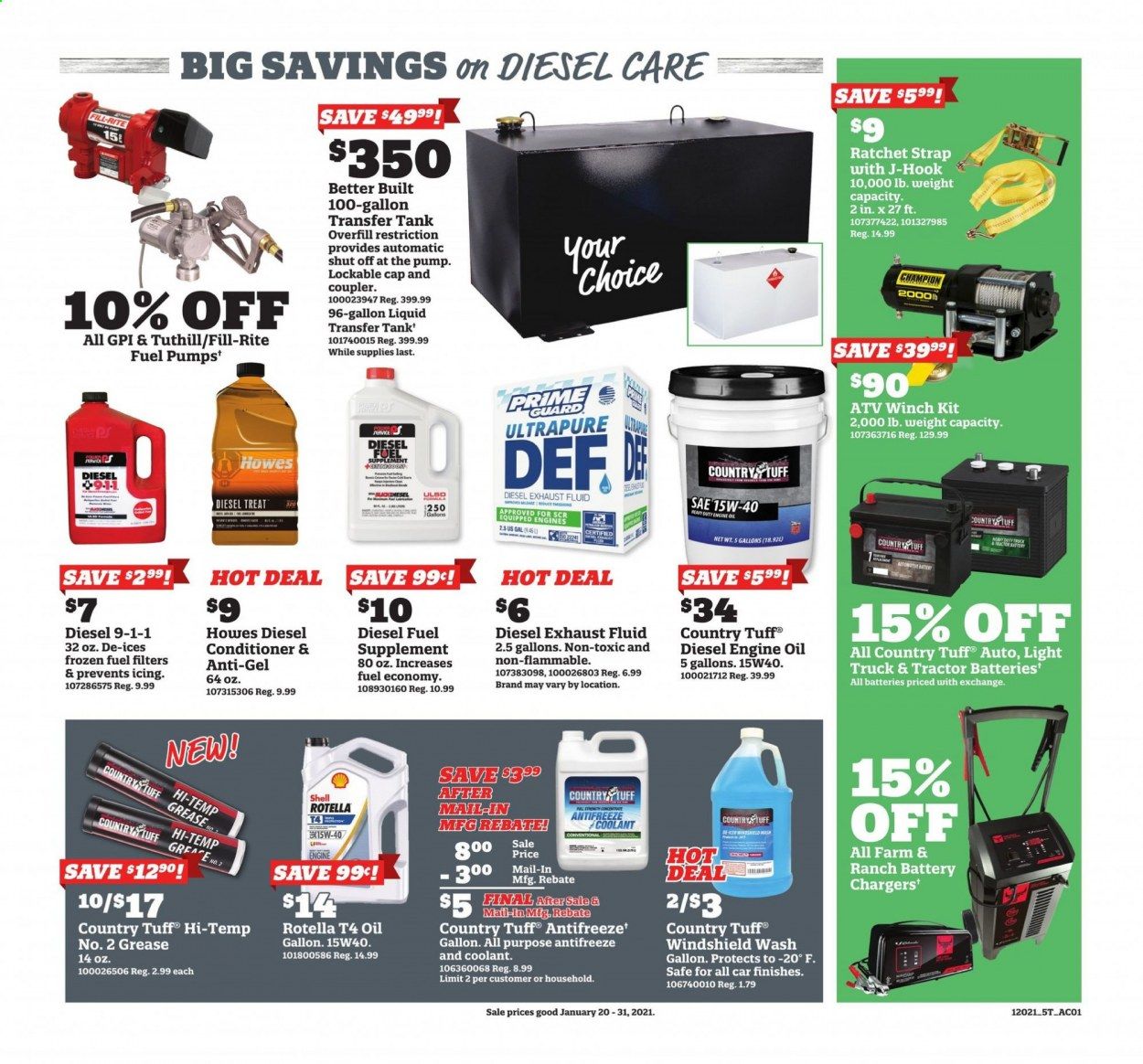 Orscheln Farm and Home Weekly Ad Flyer January 20 to January 31