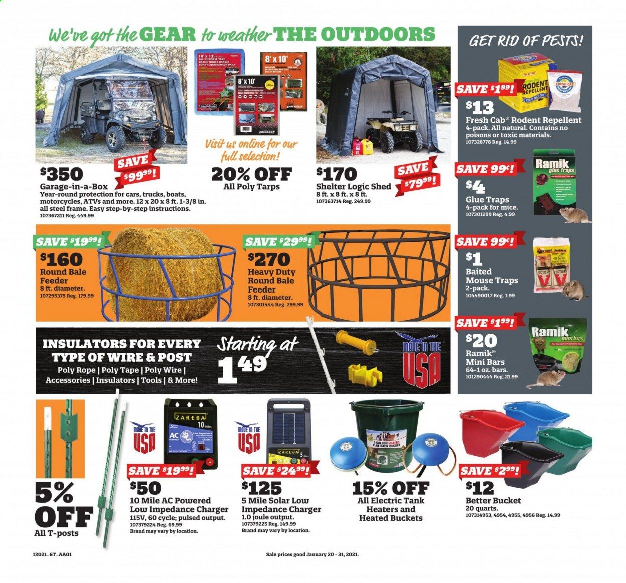 Orscheln Farm and Home Weekly Ad Flyer January 20 to January 31