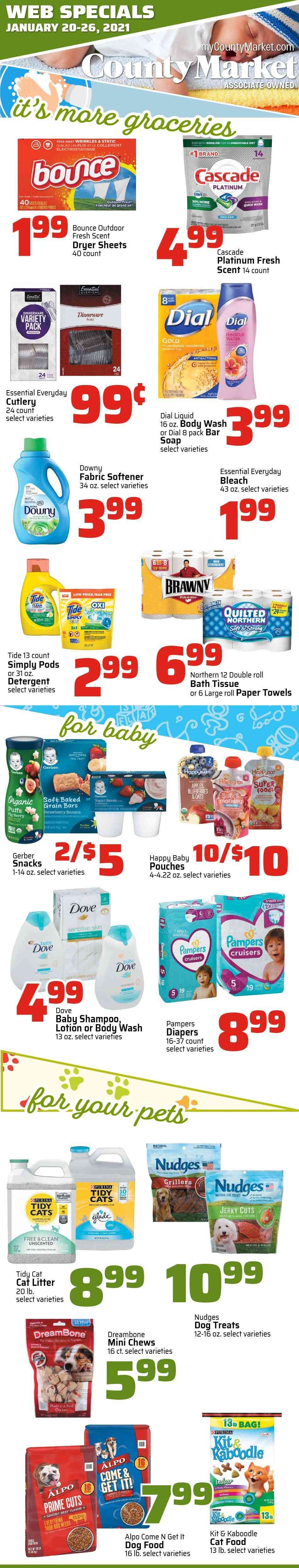 County Market Weekly Ad Flyer January 20 to January 26