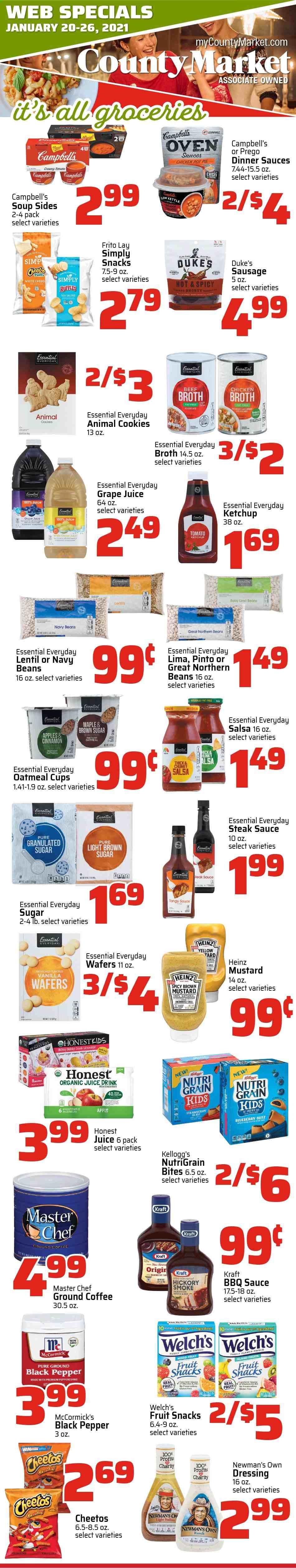 County Market Weekly Ad Flyer January 20 to January 26