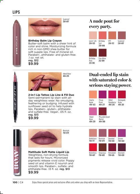 Avon Weekly Ad Flyer January 19 to February 1