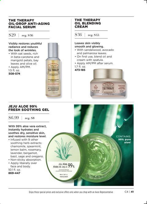 Avon Weekly Ad Flyer January 19 to February 1