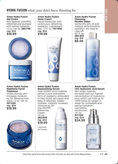 Avon Weekly Ad Flyer January 19 to February 1