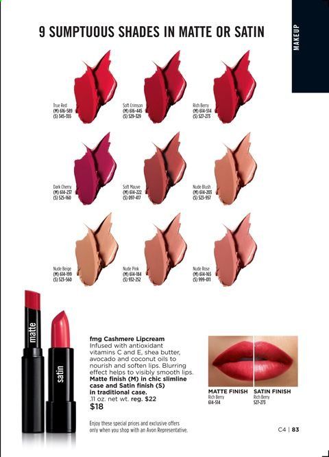 Avon Weekly Ad Flyer January 19 to February 1