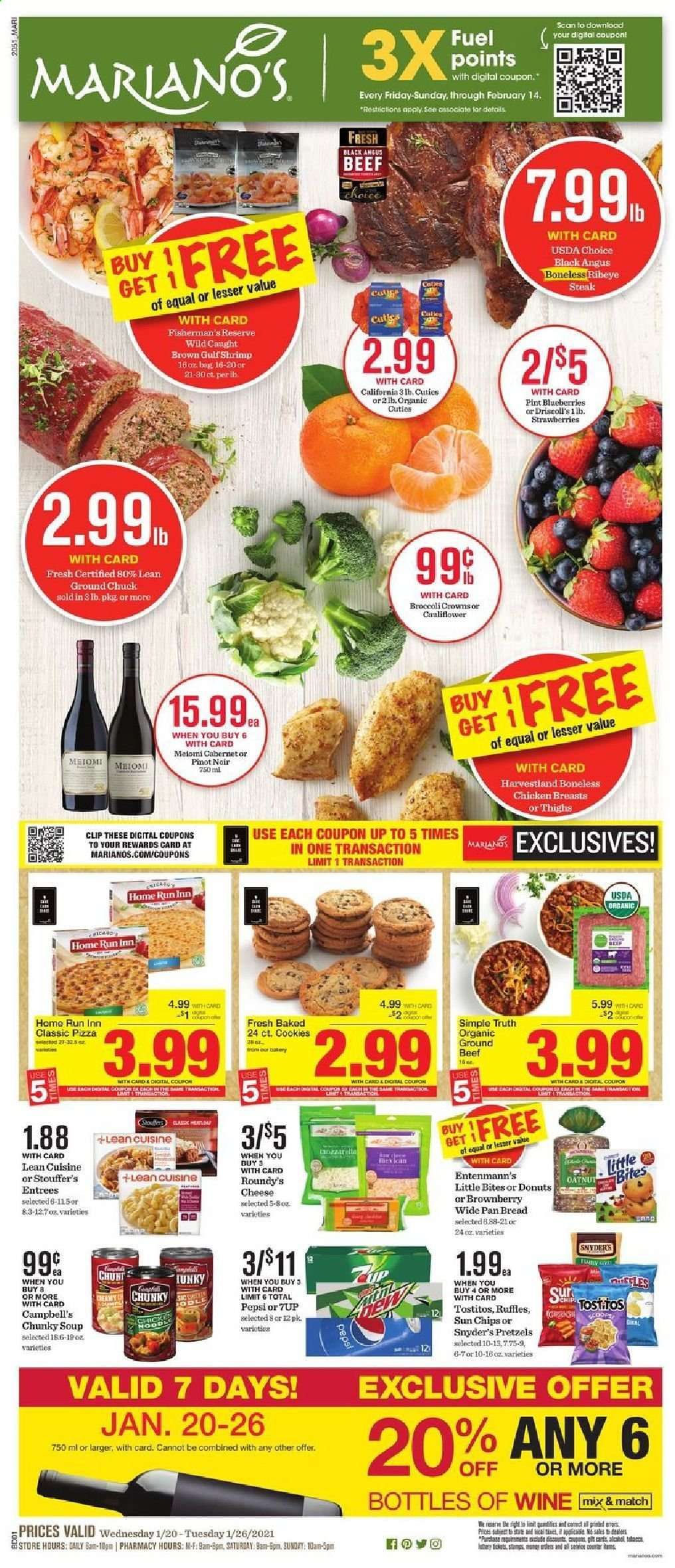 Mariano’s Weekly Ad Flyer January 20 to January 26