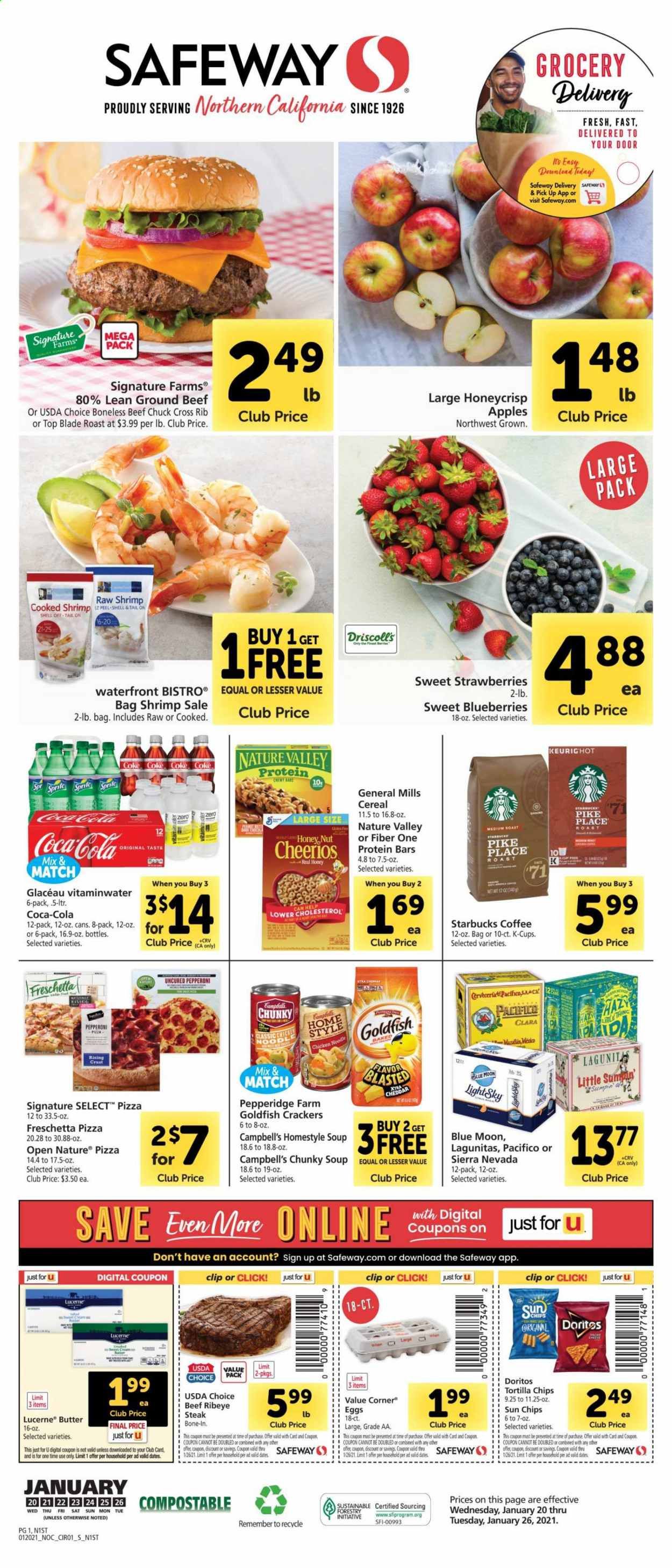 Safeway (AZ, CA, CO, HI, MD, NE, OR, VA, WA) Weekly Ad Flyer January 20 to January 26