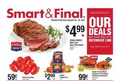 Smart & Final (AZ, CA, NV) Weekly Ad Flyer January 20 to January 26