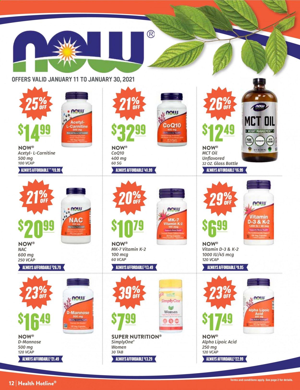 Natural Grocers Weekly Ad Flyer January 11 to January 30