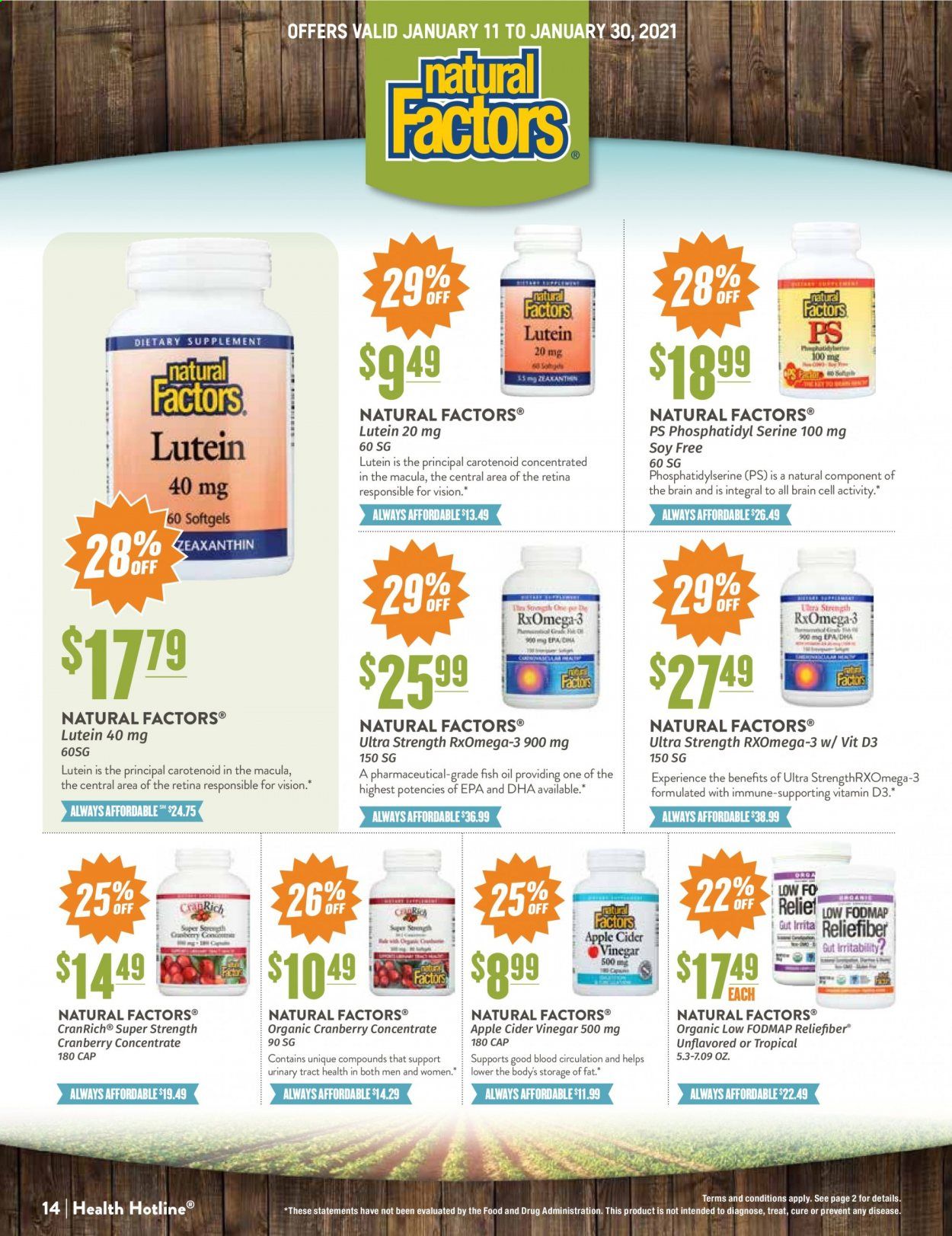 Natural Grocers Weekly Ad Flyer January 11 to January 30