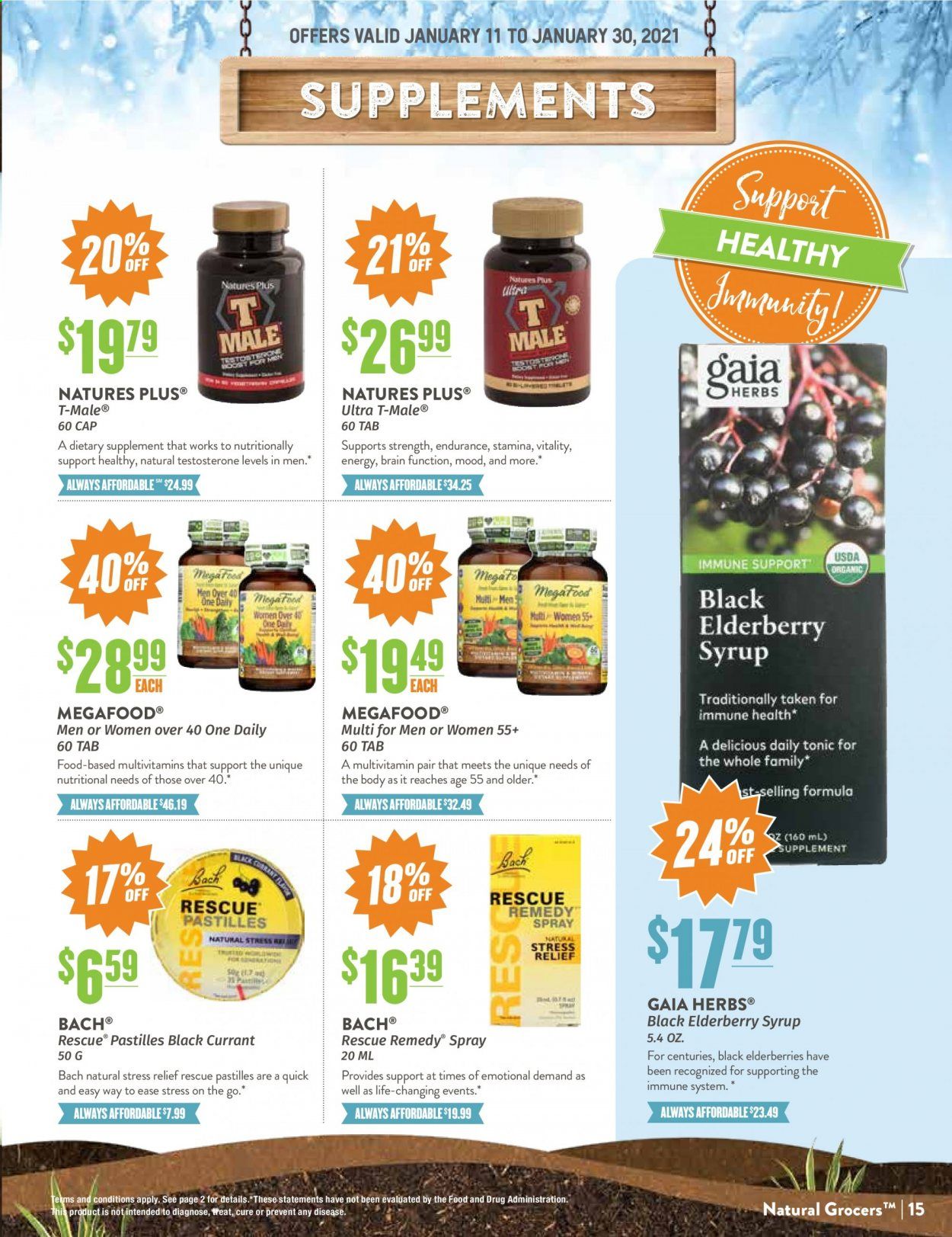 Natural Grocers Weekly Ad Flyer January 11 to January 30