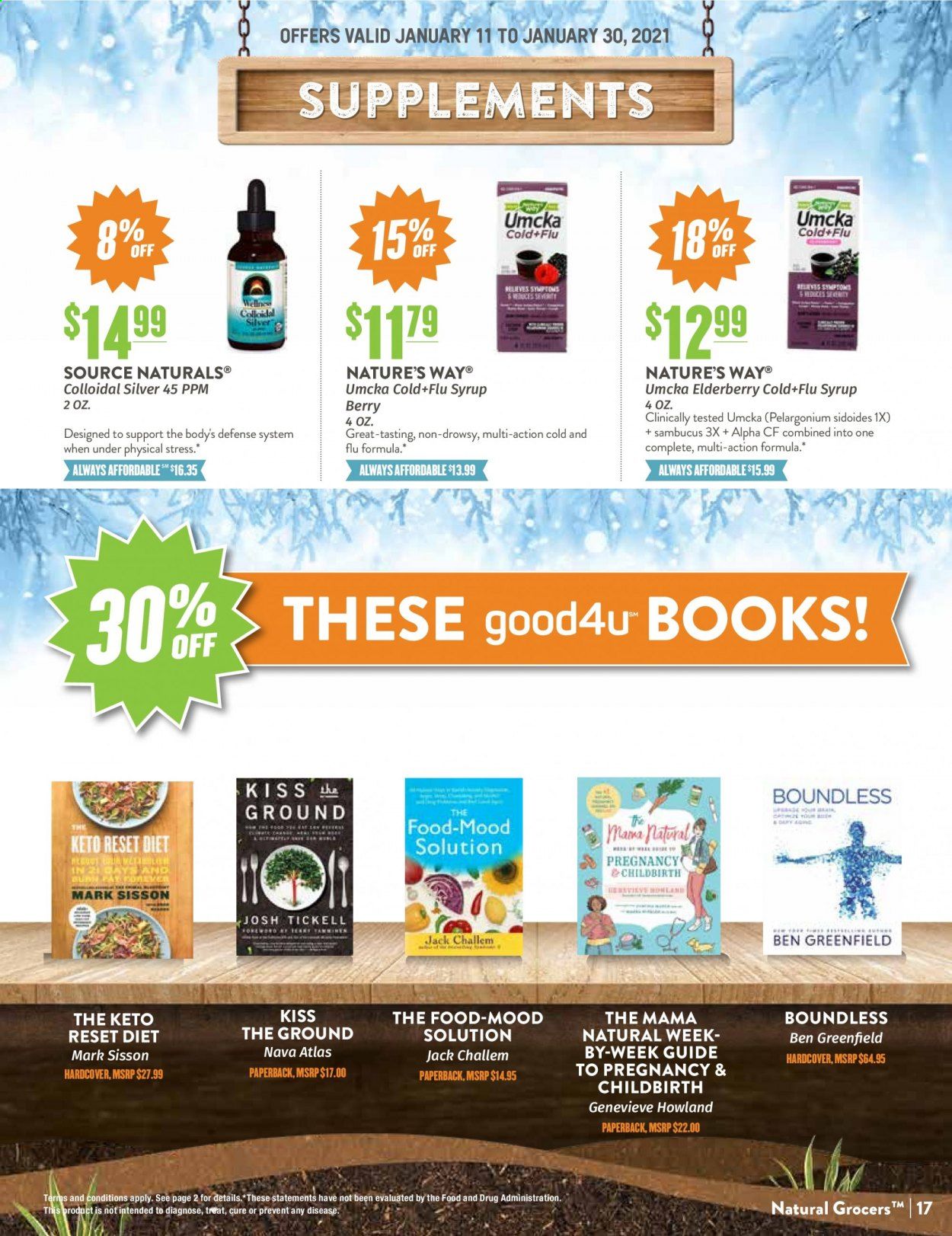 Natural Grocers Weekly Ad Flyer January 11 to January 30