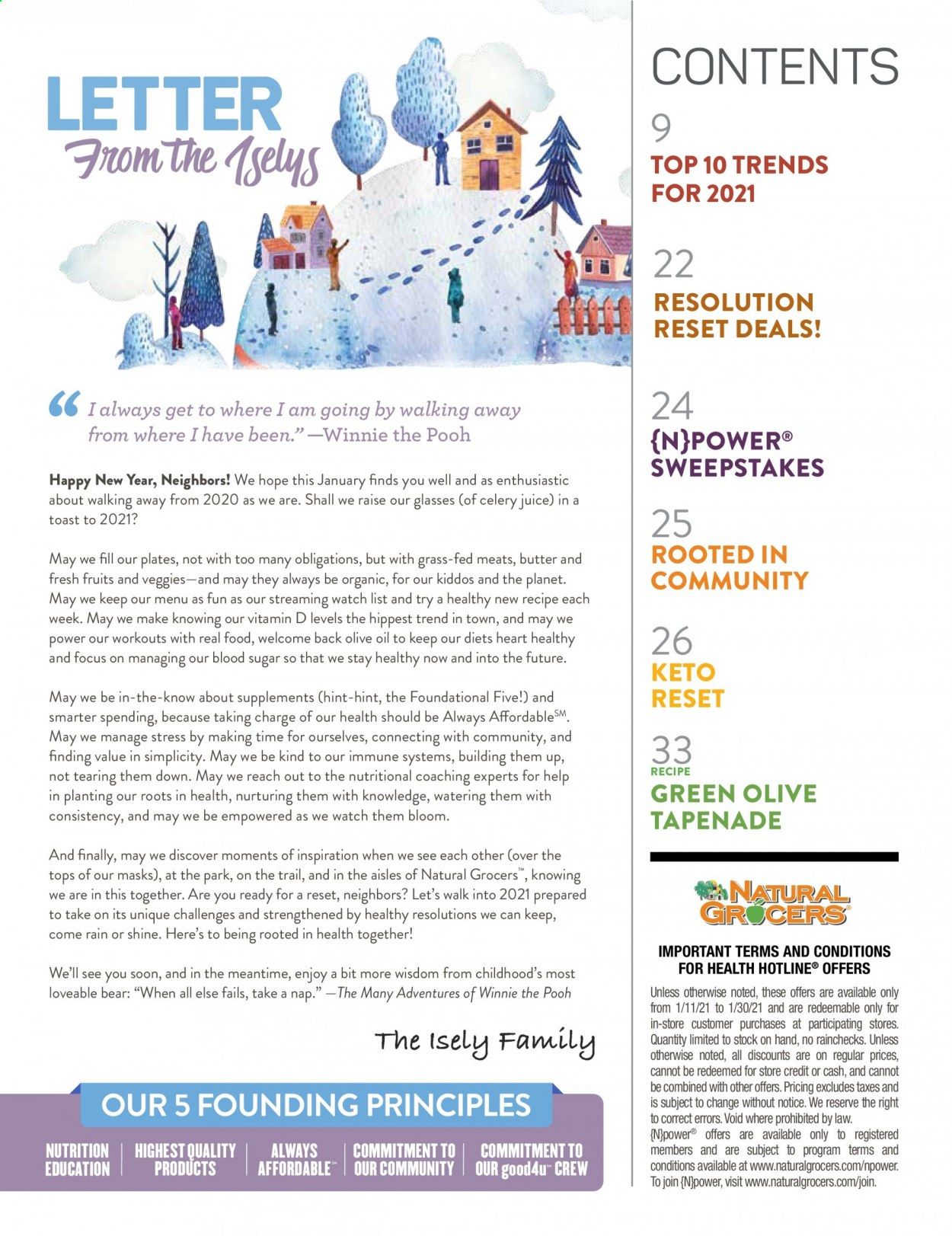 Natural Grocers Weekly Ad Flyer January 11 to January 30