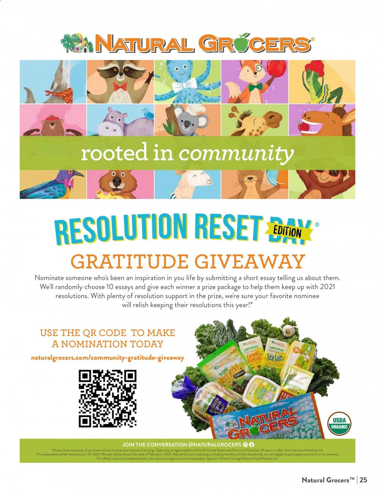 Natural Grocers Weekly Ad Flyer January 11 to January 30