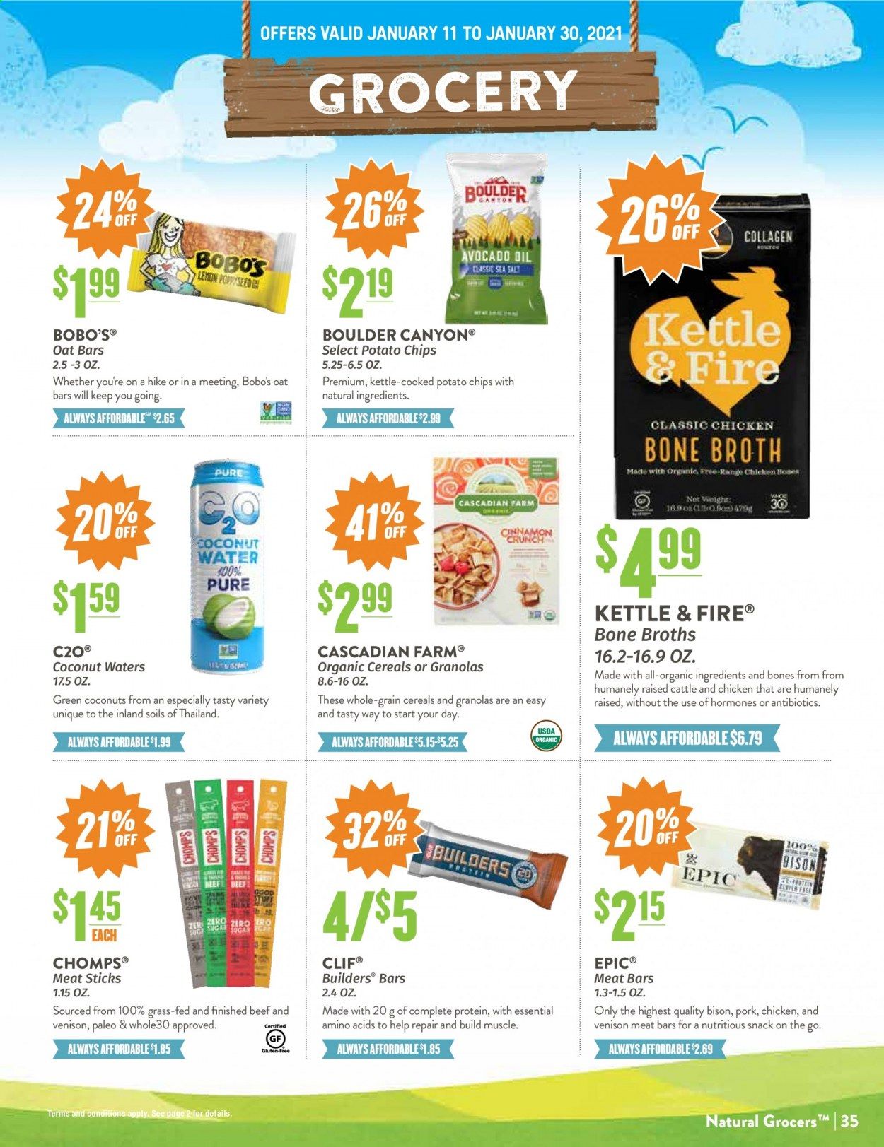 Natural Grocers Weekly Ad Flyer January 11 to January 30