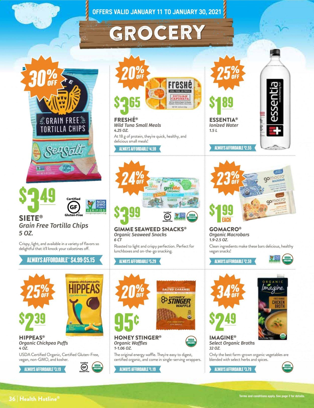 Natural Grocers Weekly Ad Flyer January 11 to January 30