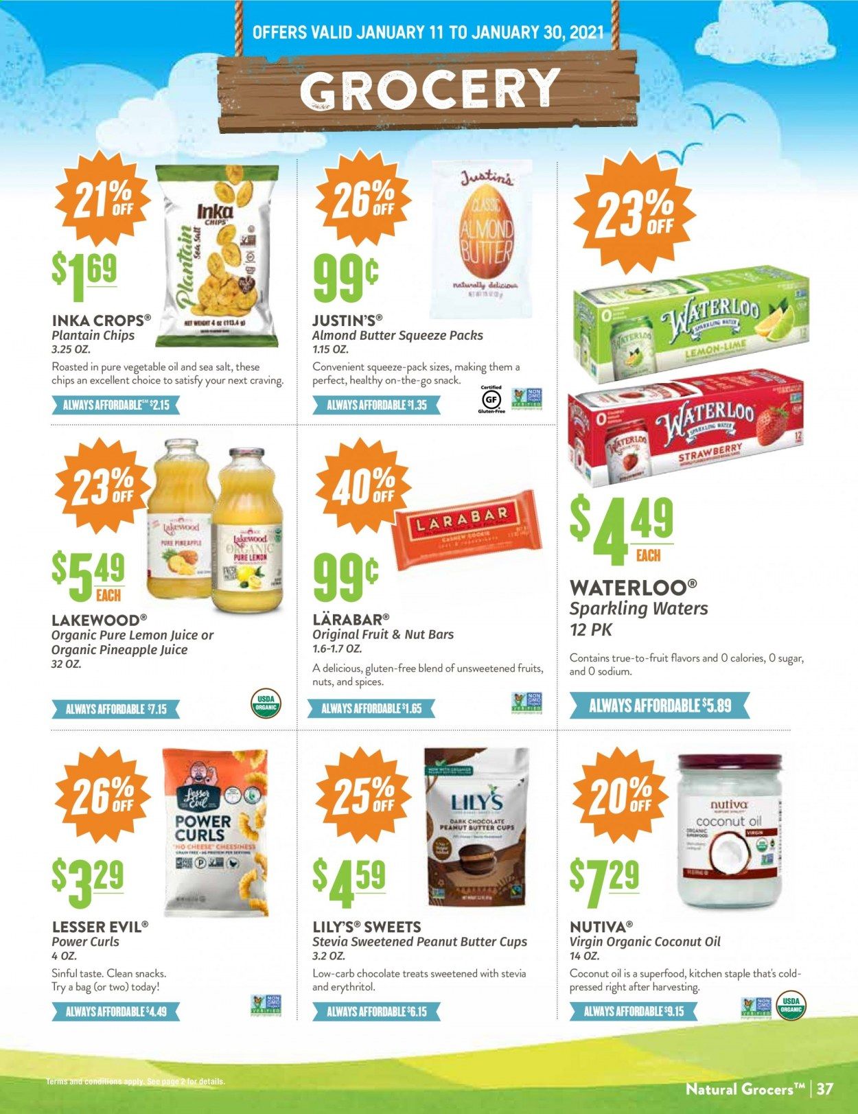 Natural Grocers Weekly Ad Flyer January 11 to January 30