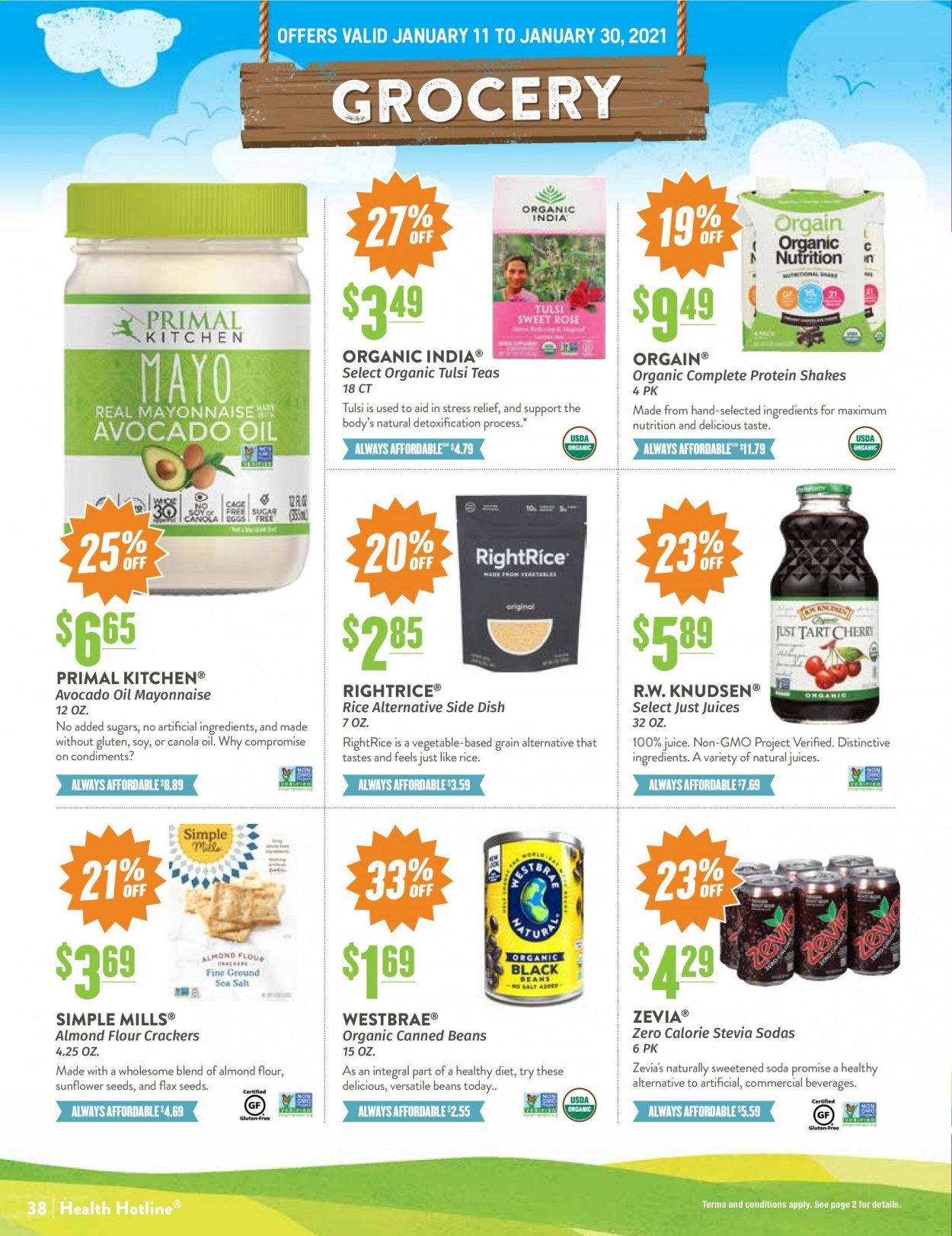 Natural Grocers Weekly Ad Flyer January 11 to January 30