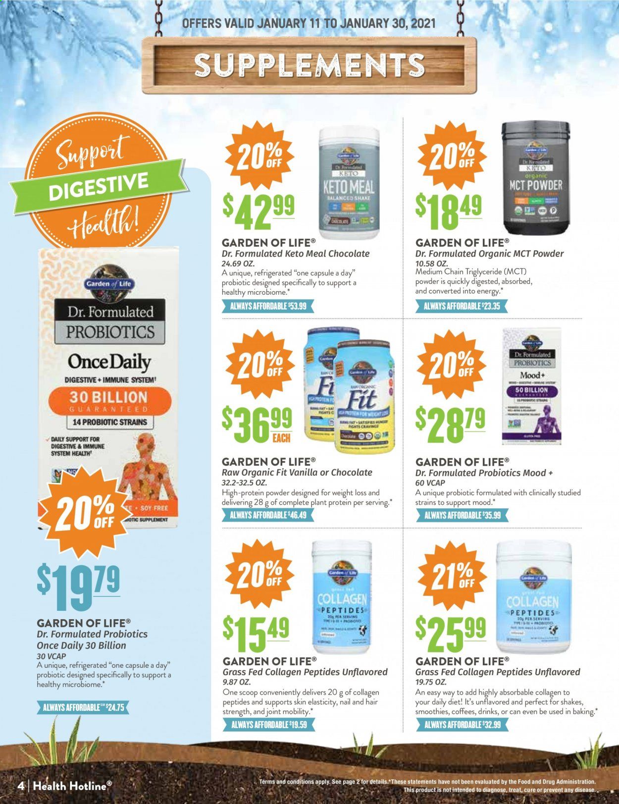 Natural Grocers Weekly Ad Flyer January 11 to January 30