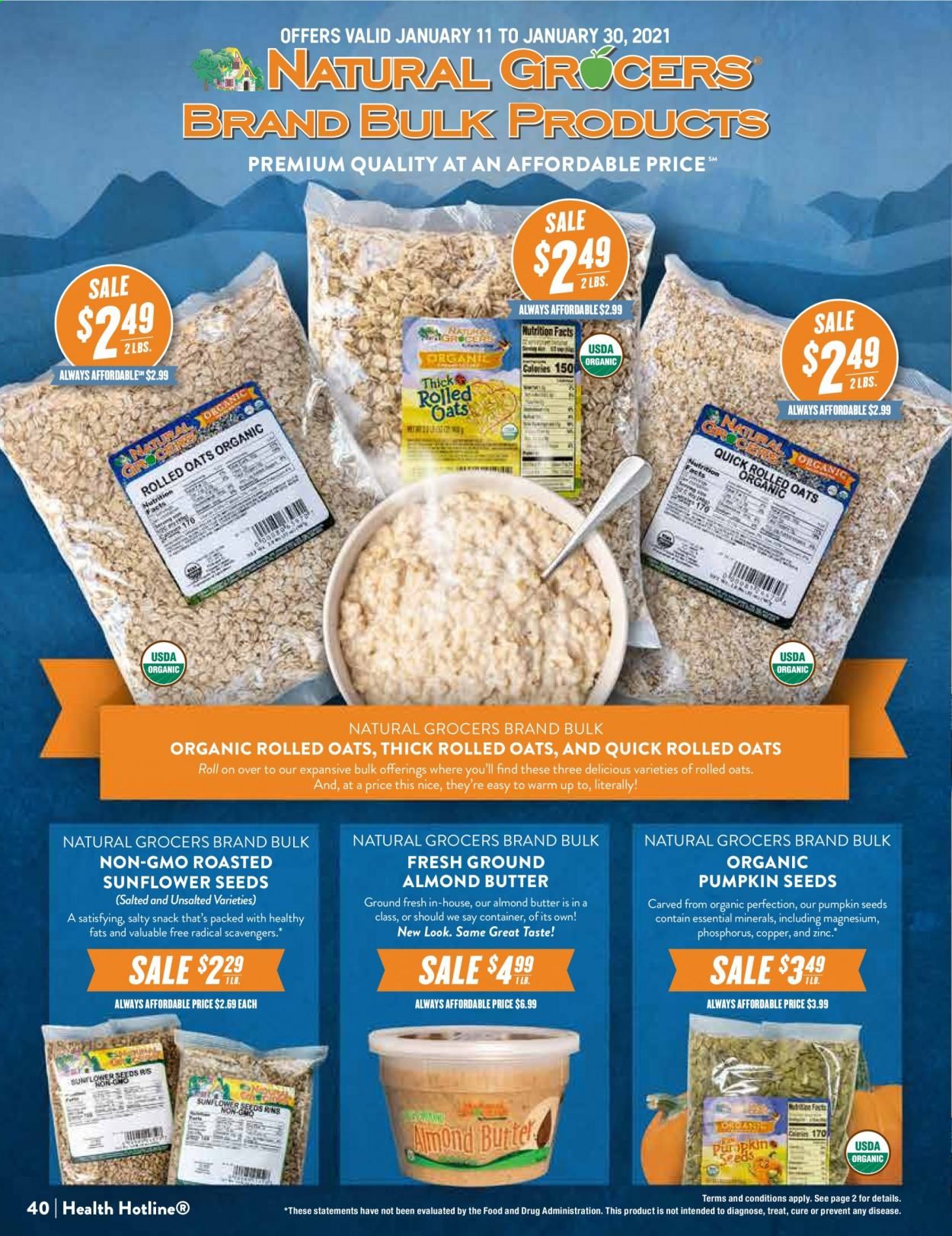 Natural Grocers Weekly Ad Flyer January 11 to January 30