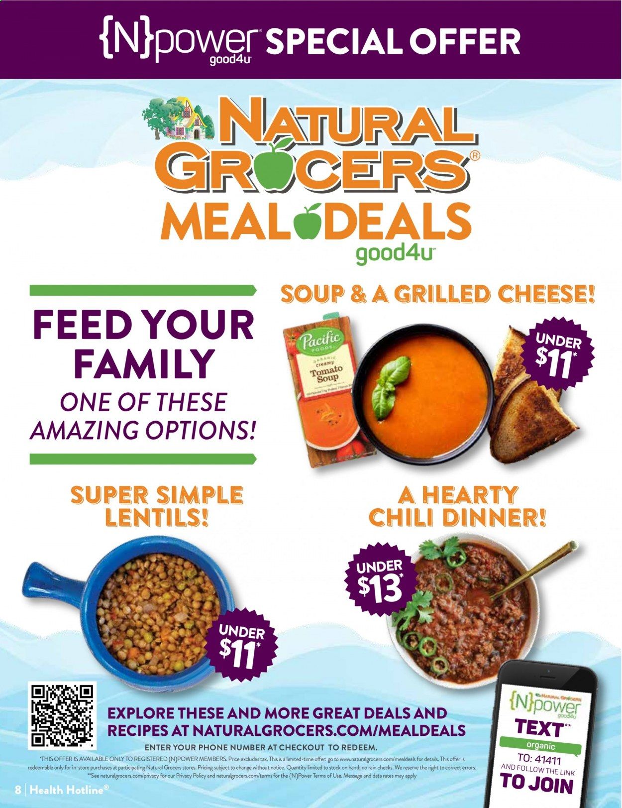 Natural Grocers Weekly Ad Flyer January 11 to January 30