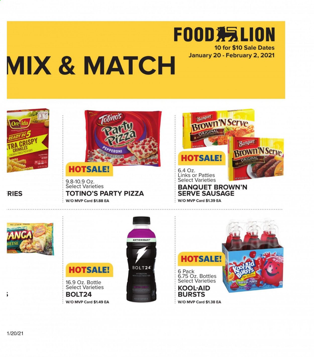 Food Lion (TN) Weekly Ad Flyer January 20 to January 26