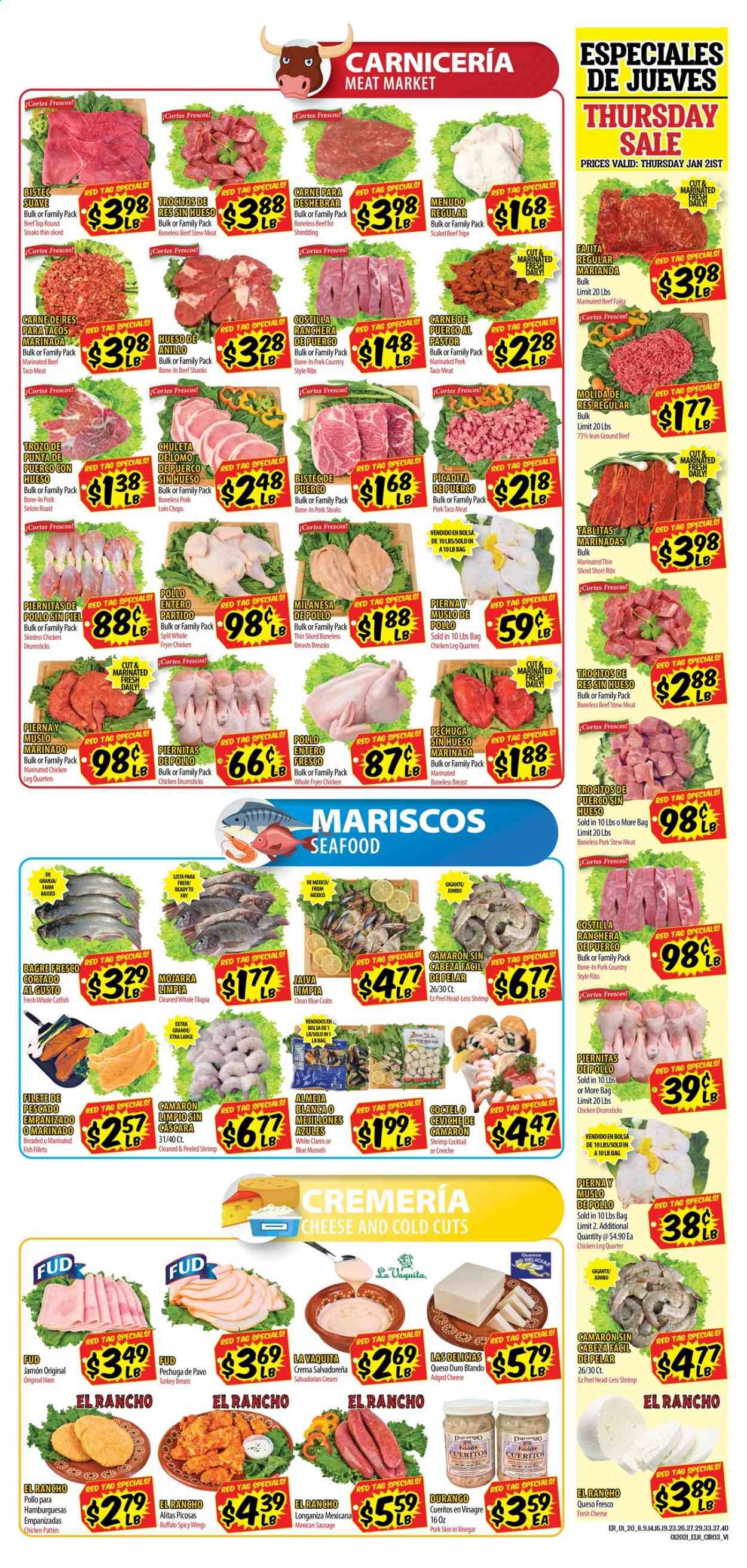 El Rancho (TX) Weekly Ad Flyer January 20 to January 26