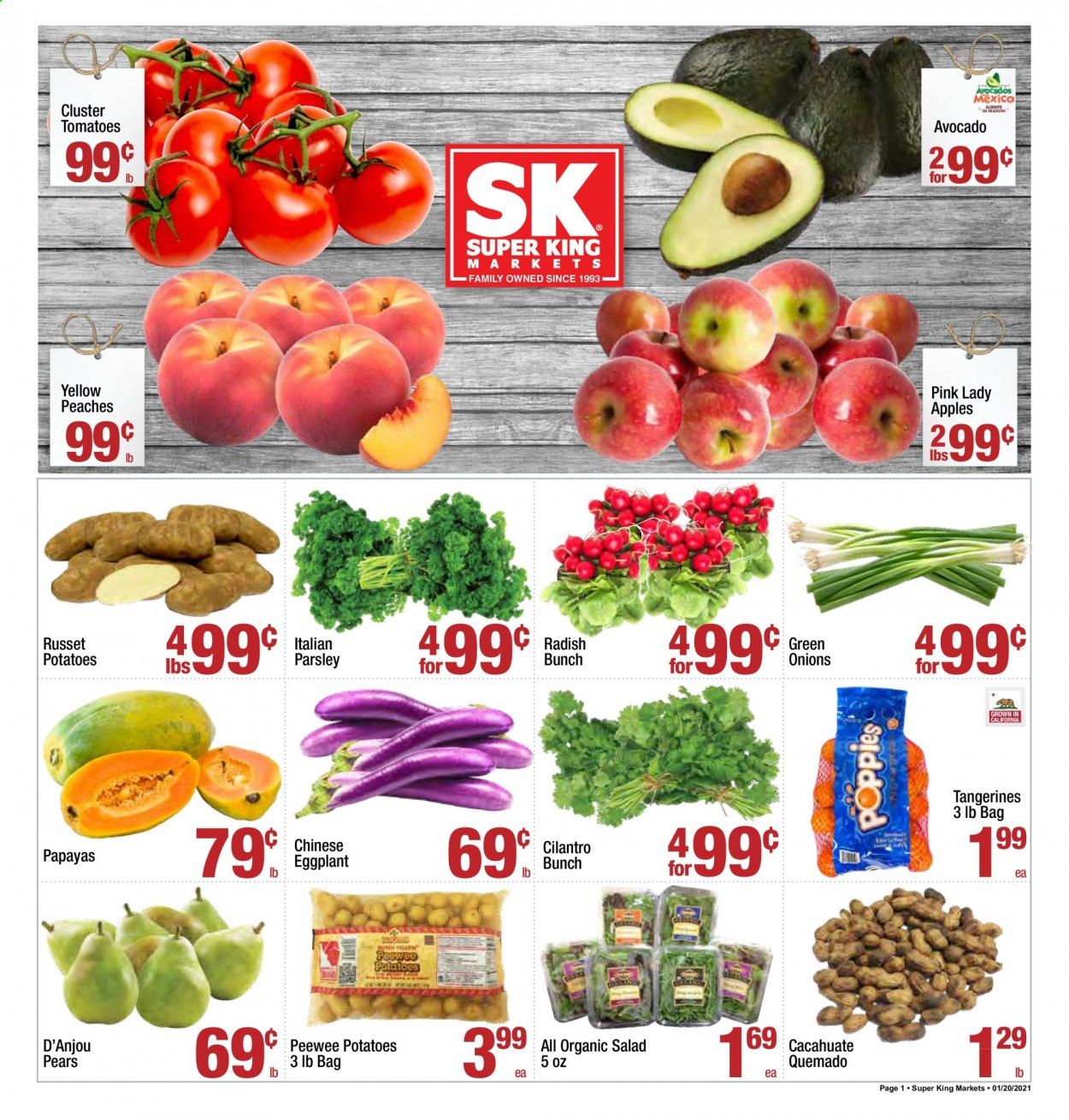 Super King Markets (CA) Weekly Ad Flyer January 20 to January 26