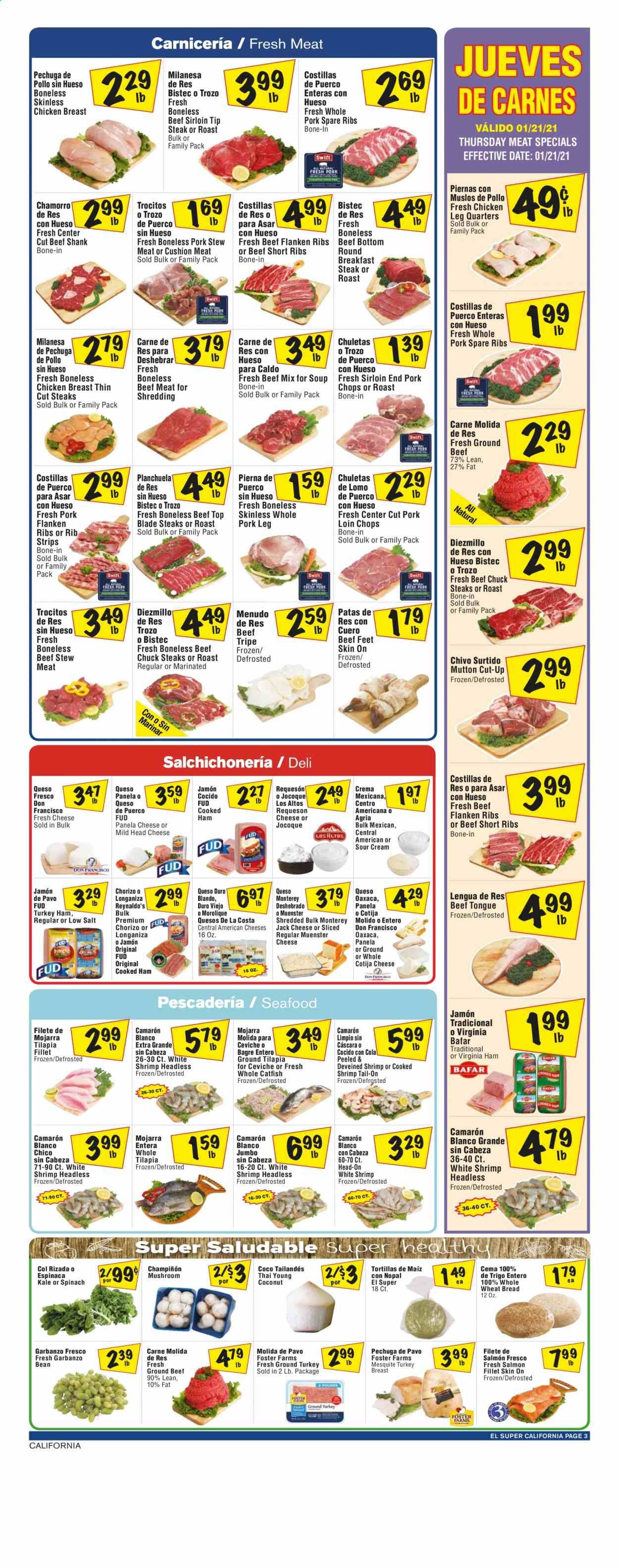 El Super (AZ, CA, NM, NV, TX) Weekly Ad Flyer January 20 to January 26