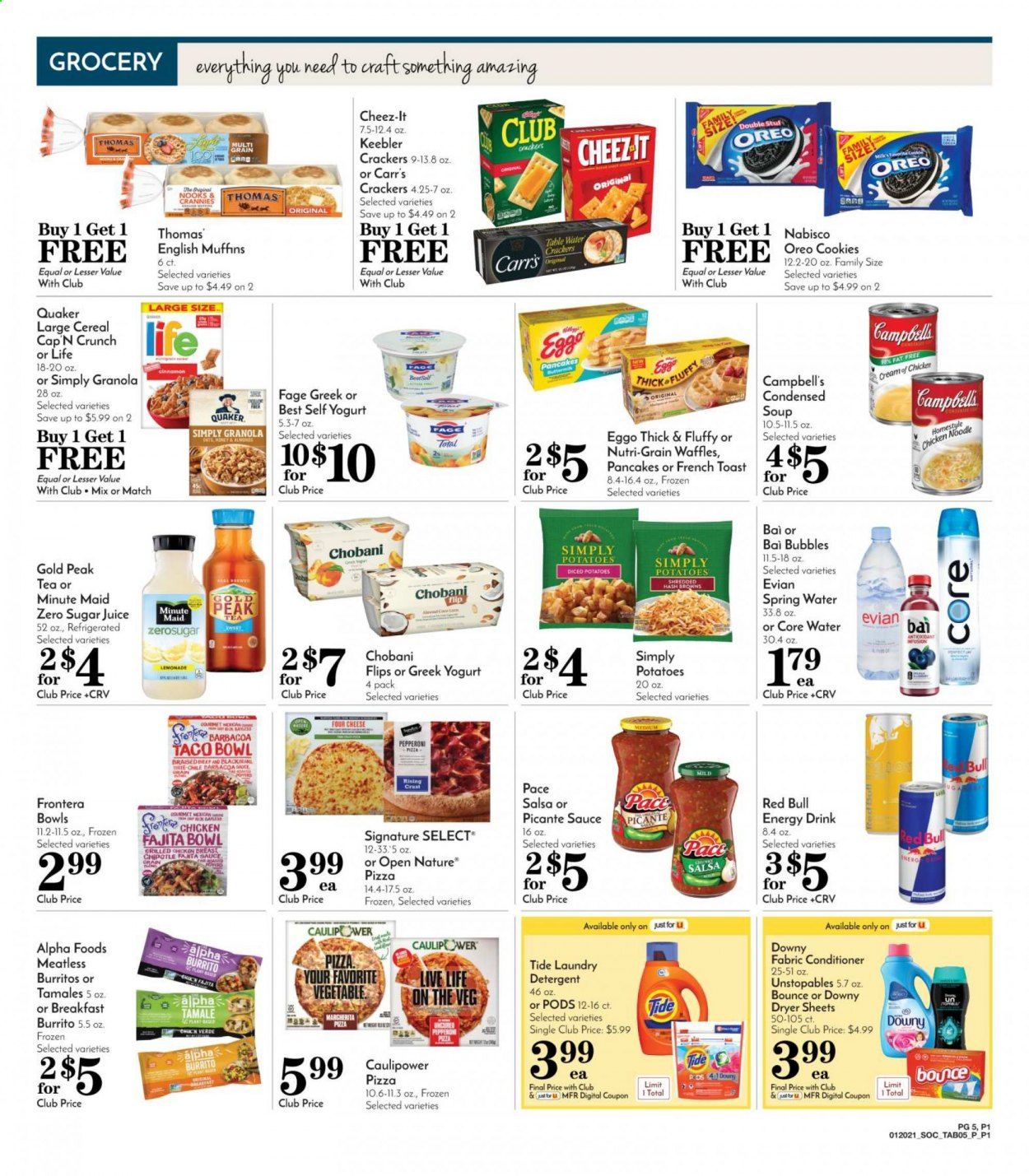 Pavilions (CA) Weekly Ad Flyer January 20 to January 26