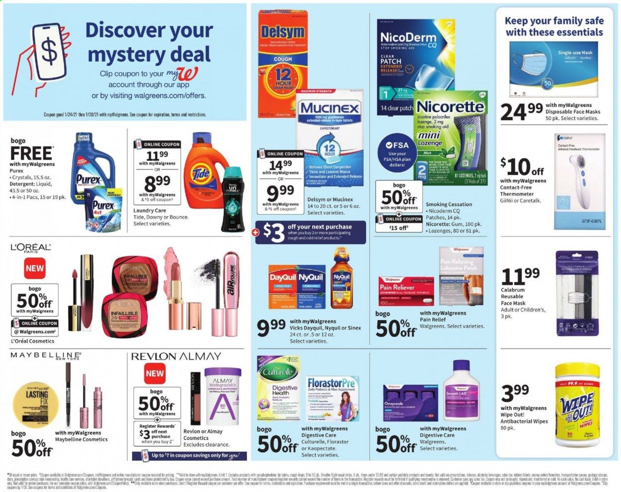 Walgreens Weekly Ad Flyer January 24 to January 30
