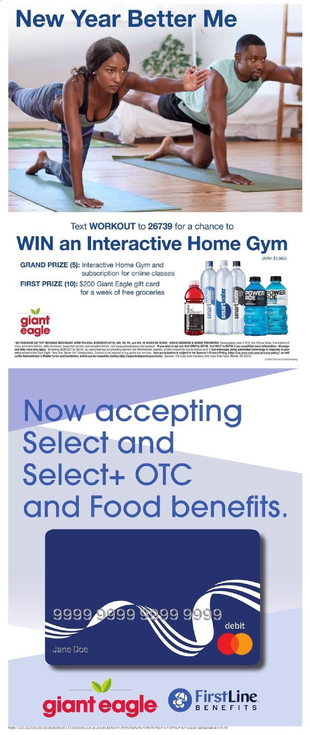 Giant Eagle (IN, MD, OH, PA, WV) Weekly Ad Flyer January 21 to January 27