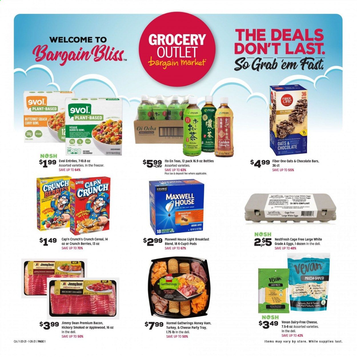 Grocery Outlet Weekly Ad Flyer January 20 to January 26